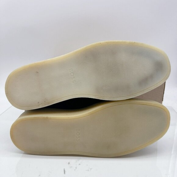 Hugo Boss Clay Chukka Sneaker Men's Navy Suede Lace Up Desert Boots Shoes US 9 - Picture 9 of 12